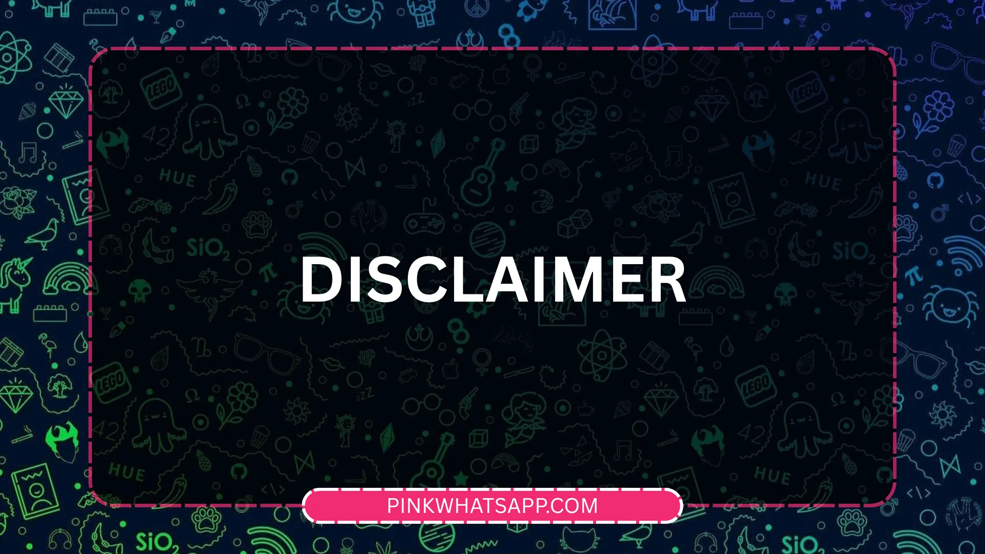 Disclaimer